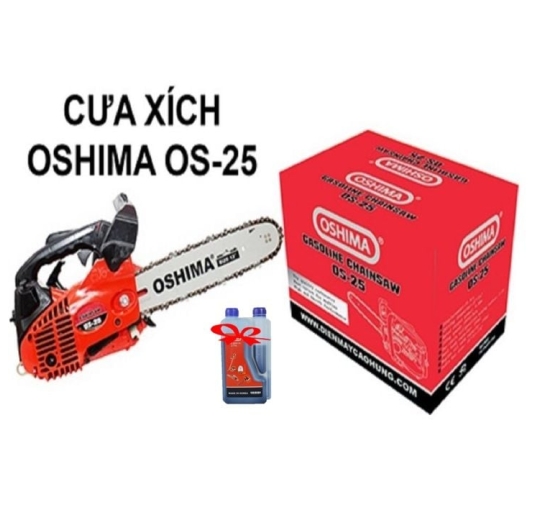 Cưa xích chạy xăng Oshima OS 25S - 900W