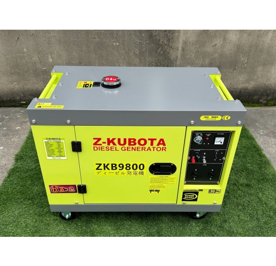 Máy phát điện  Z-Kubota ZKB9800