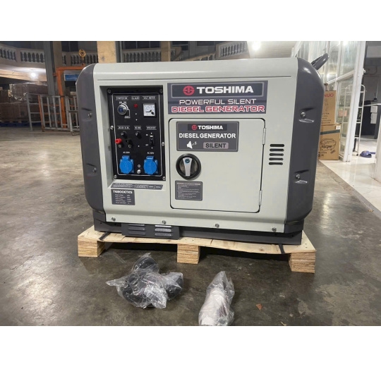 Máy phát điện diesel TOSHIBA vỏ chống ồn T68ES (5KW)