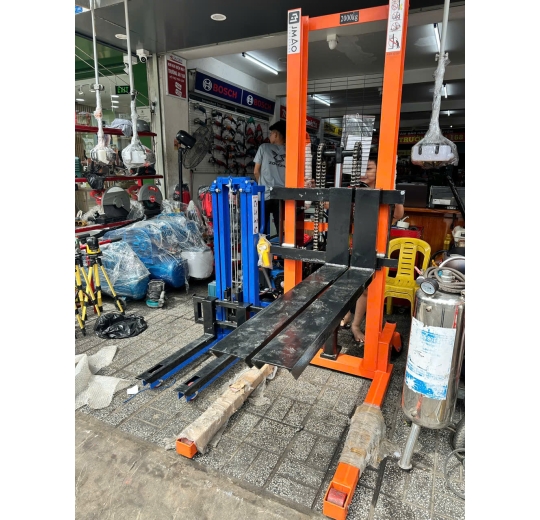 xe nâng tay cao (xe nâng pallet cao)