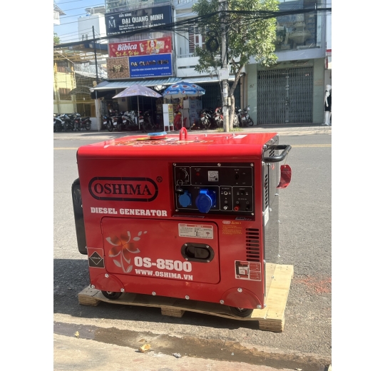 Máy Phát Điện Chạy Dầu Oshima 7Kw OS-8500