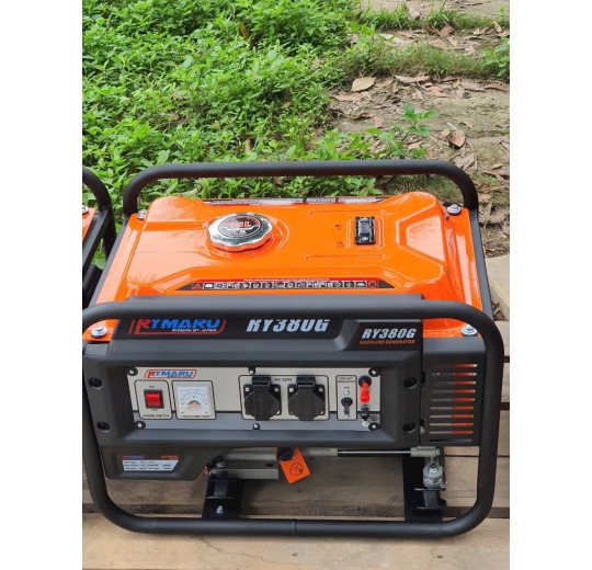 Máy Phát Điện Chạy Xăng 3Kw Rymaru RY380G